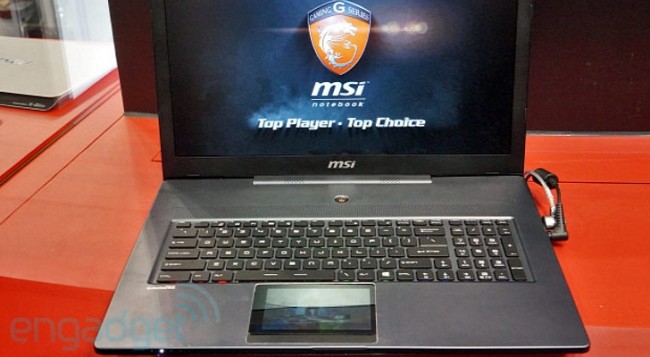 Фото - #сomputex | MSI показала игровой ноутбук с сенсорным дисплеем вместо трэкпада