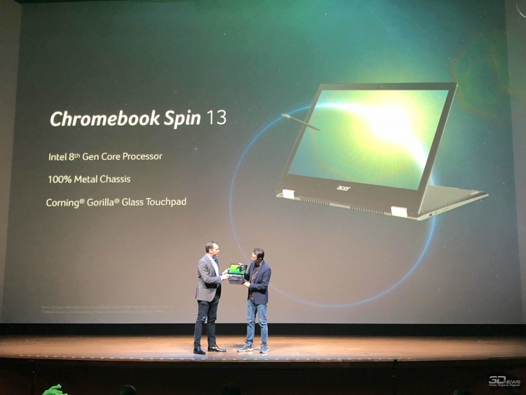 Фото - Новые хромбуки Acer — 15” ноутбук-трансформер Chromebook Spin 15 и две 13” модели для бизнеса»